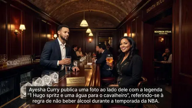 Curry Abre Bar de Bourbon em San Francisco, mas Segue Sóbrio na Temporada