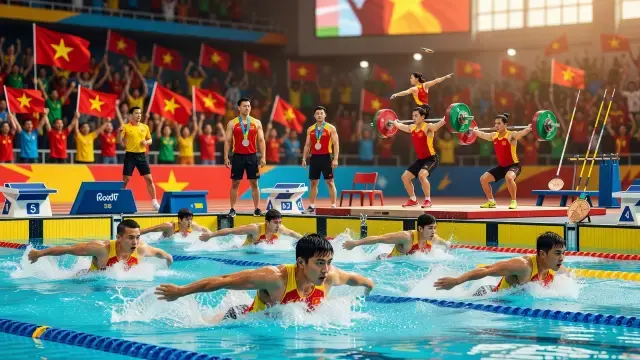 Vietnã Busca Mais Medalhas no Segundo Dia dos Para-Asiáticos